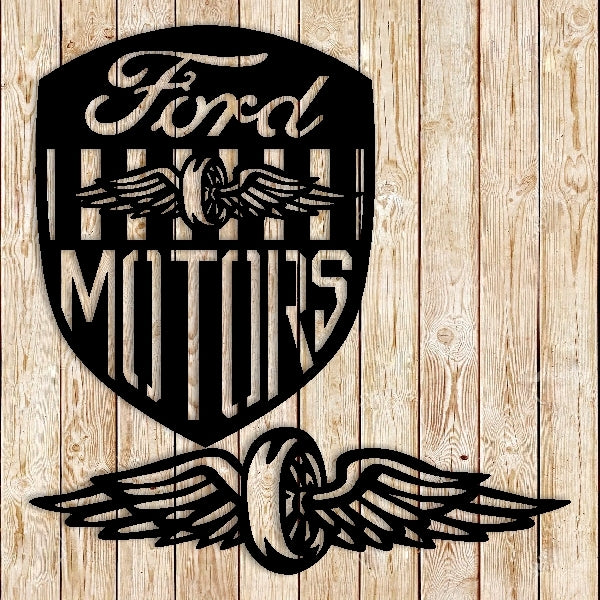 Ford Motors Vintage Sign