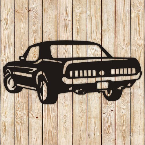 Ford Mustang 1968 Back