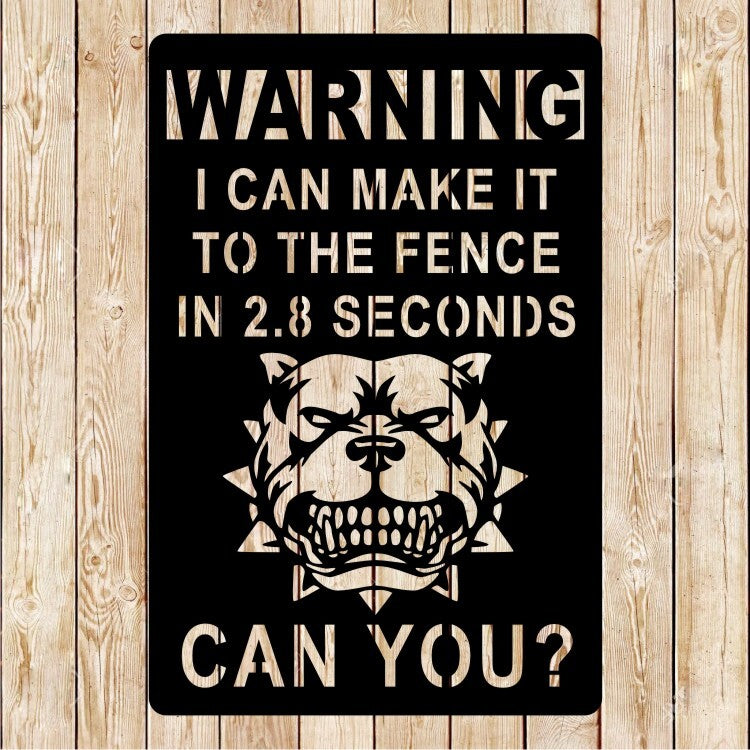 WARNING Dog