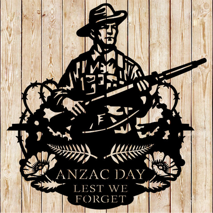 ANZAC Day Art Sign