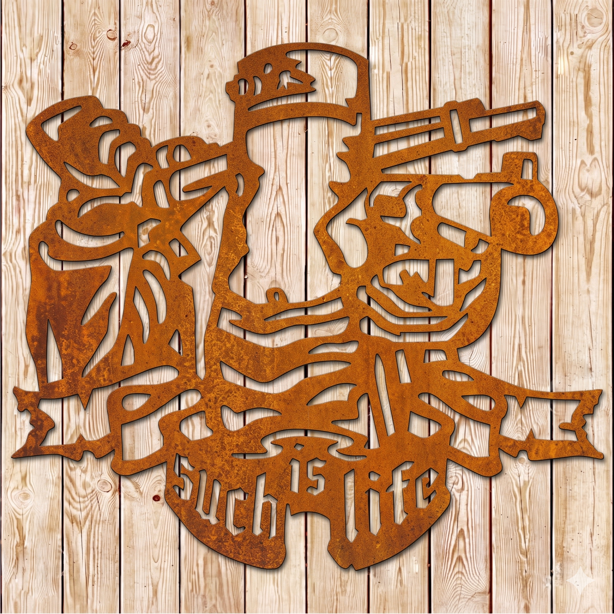 Ned Kelly Such is Life Banner Sign