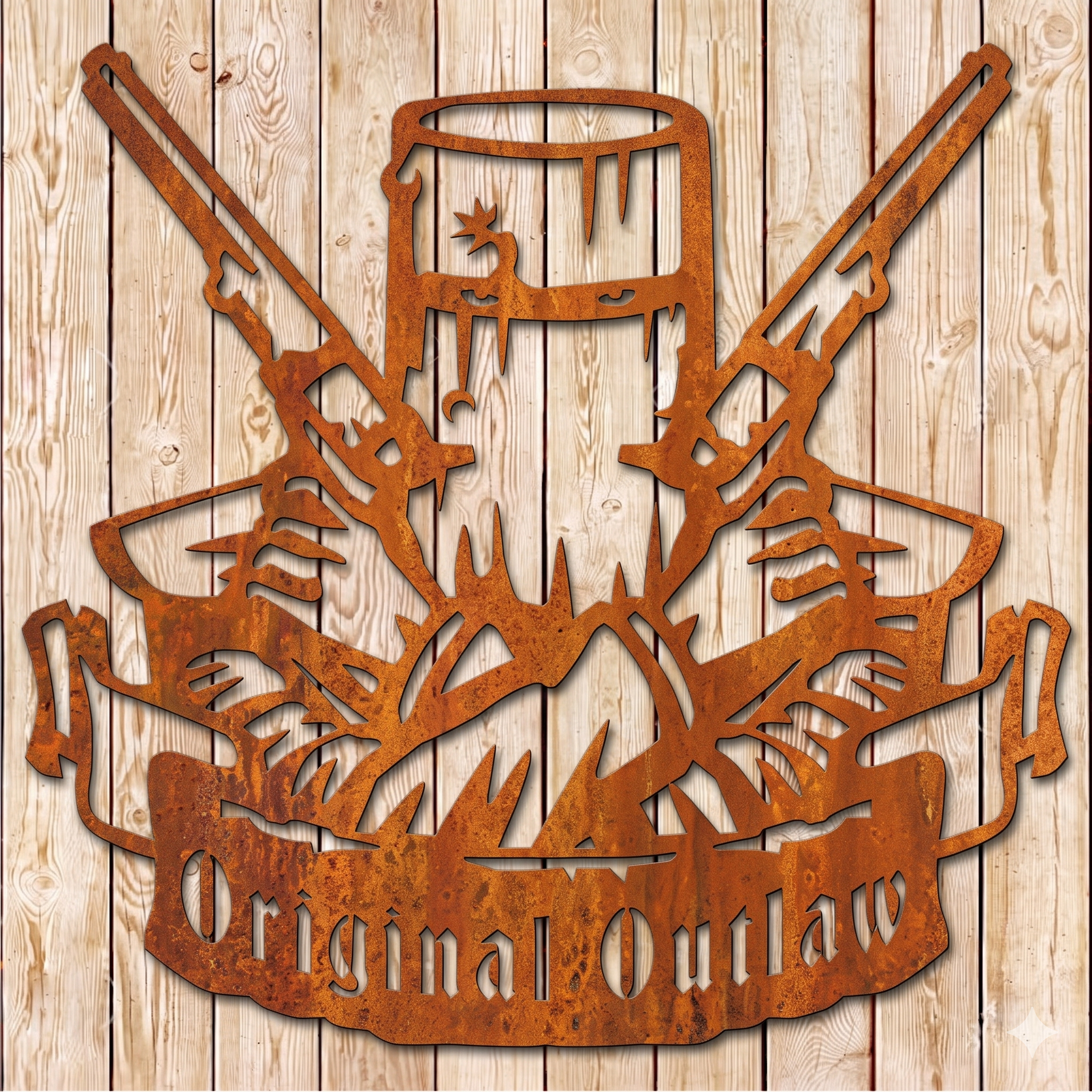 Ned Kelly Drawing "Such is Life" - "Original Outlaw" Sign