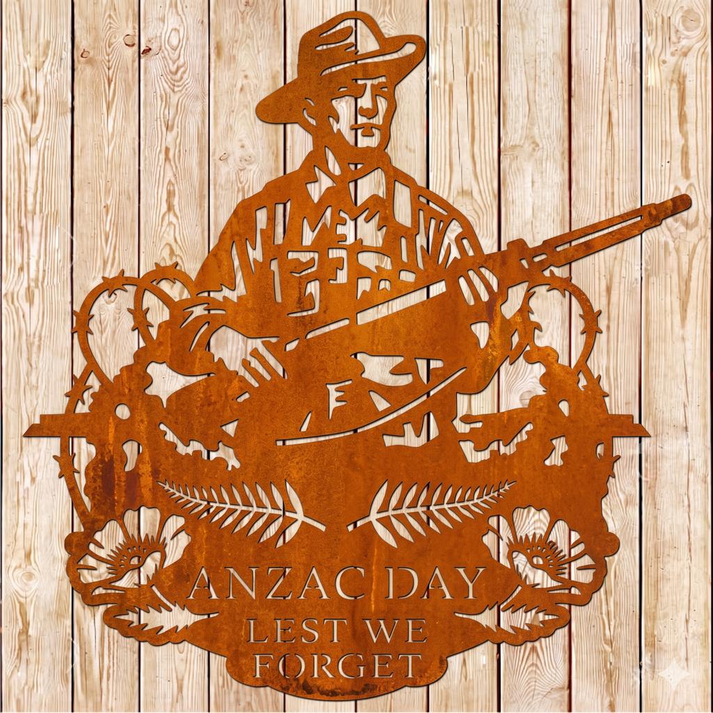 ANZAC Day Art Sign