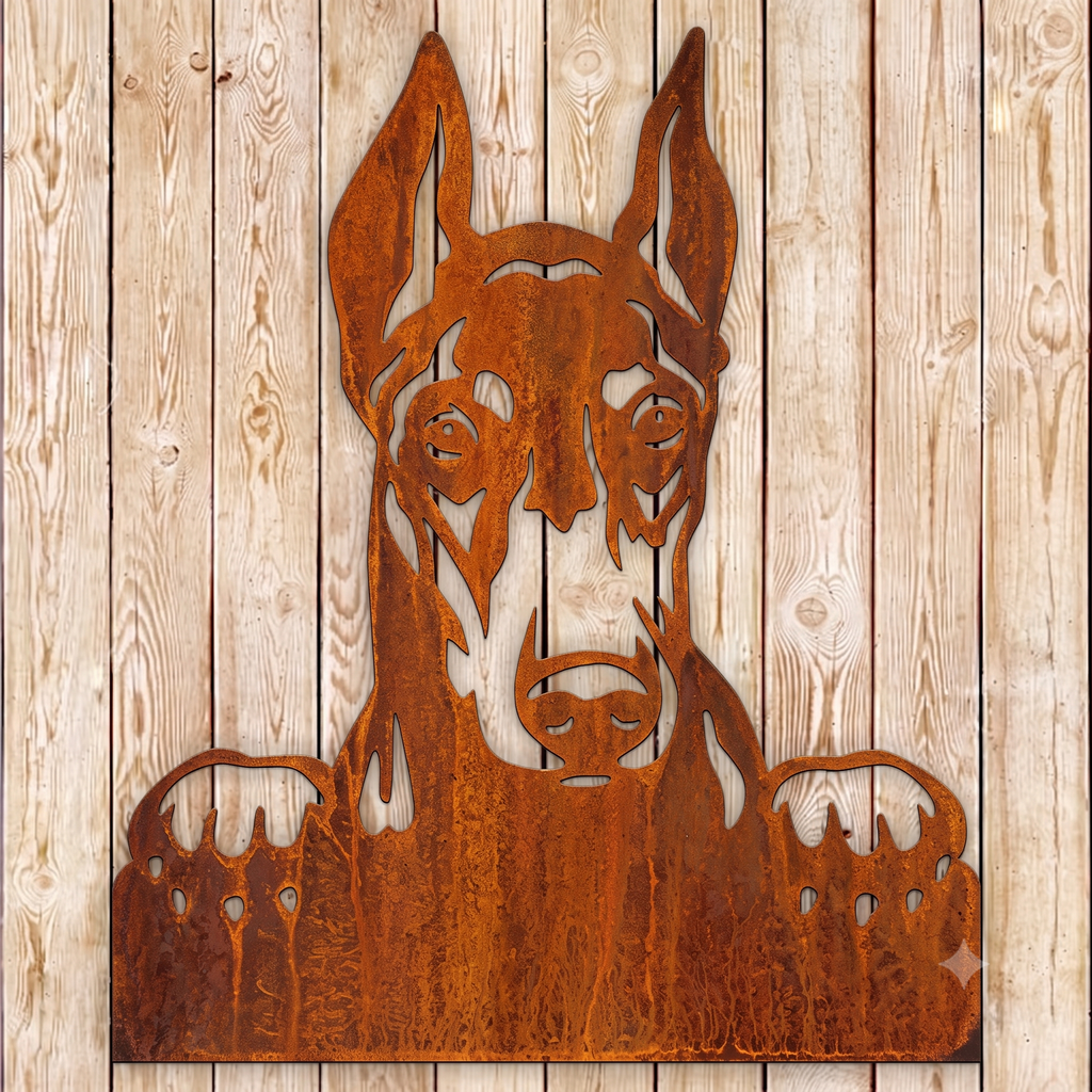 Doberman Dog Custom Name