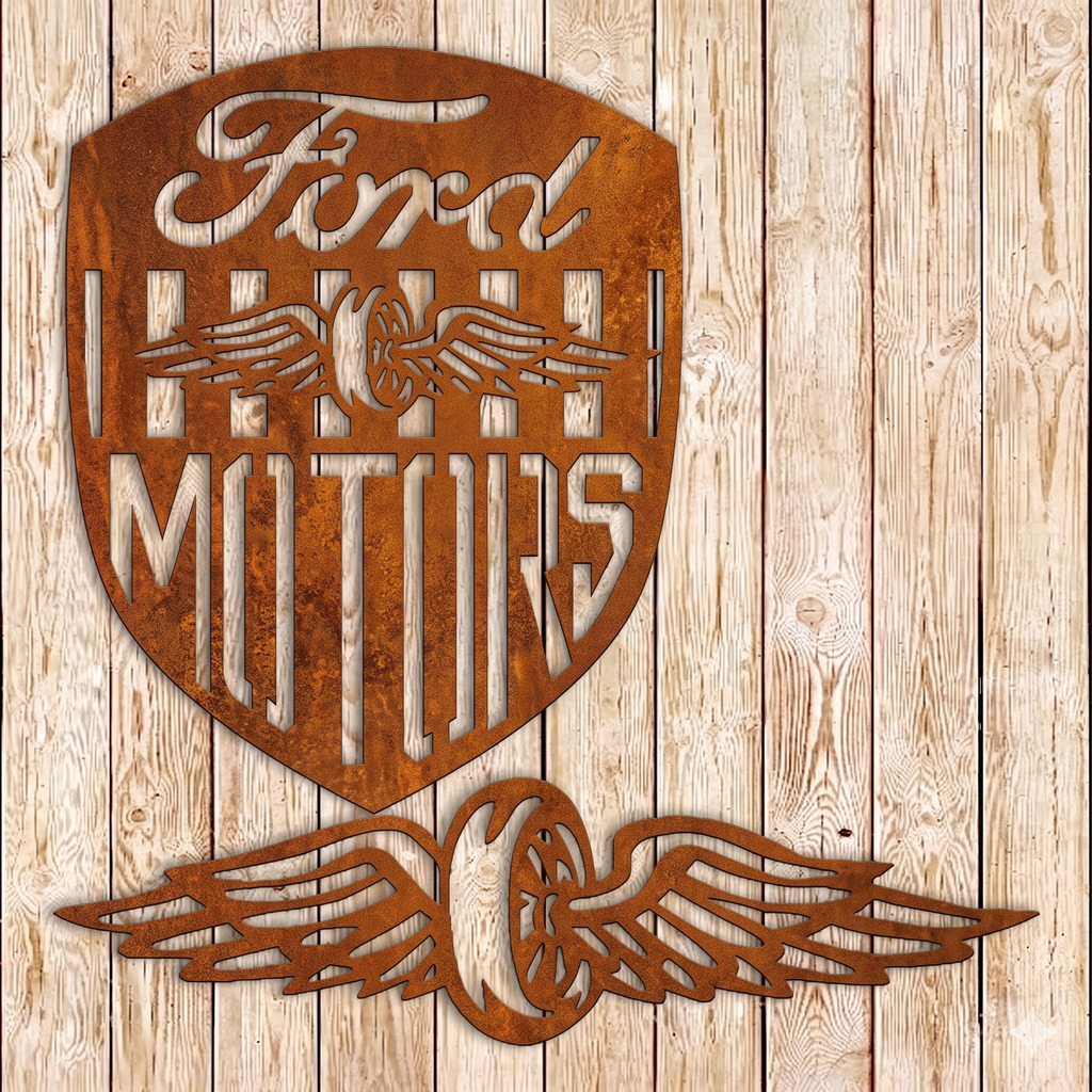 Ford Motors Vintage Sign
