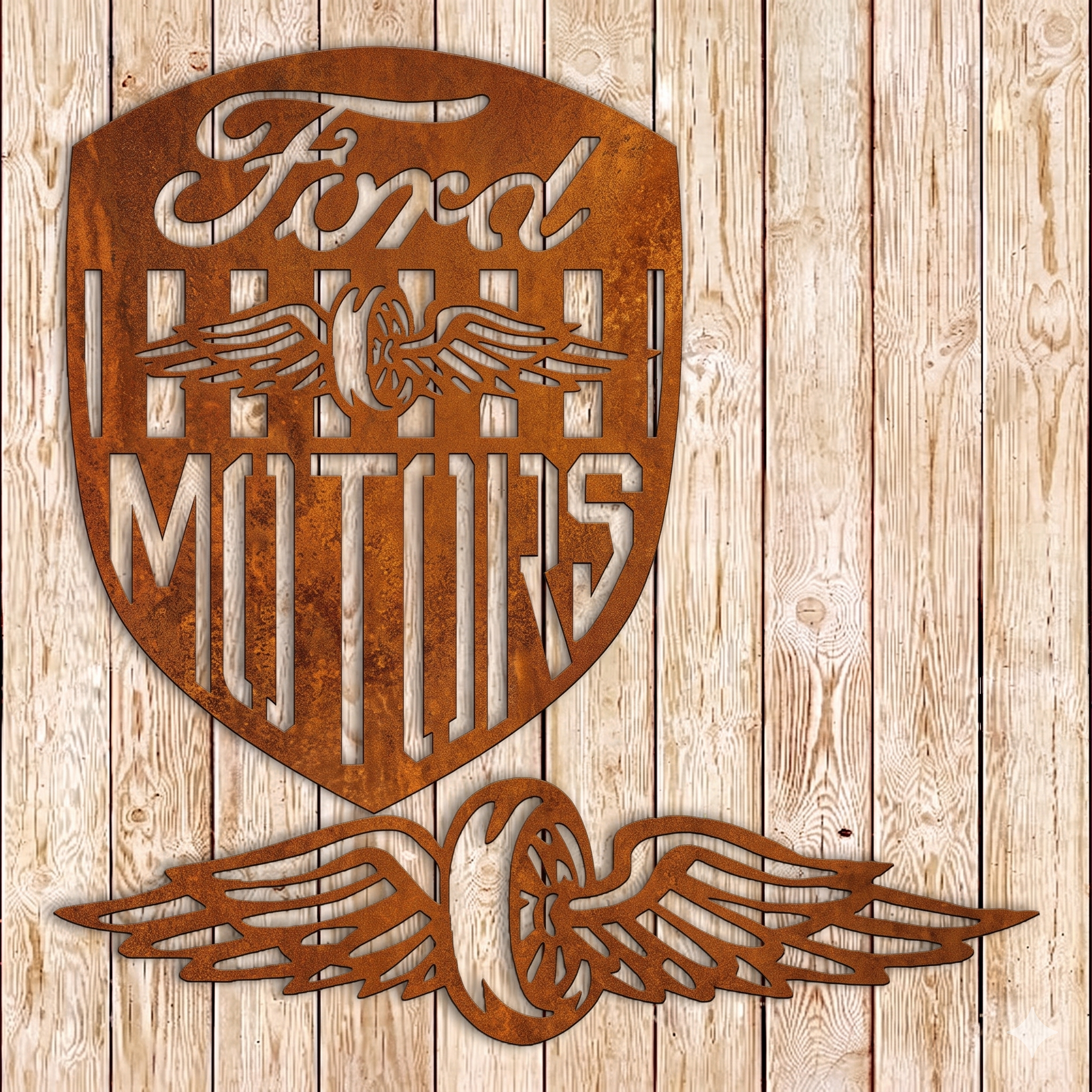 Ford Motors Vintage Sign