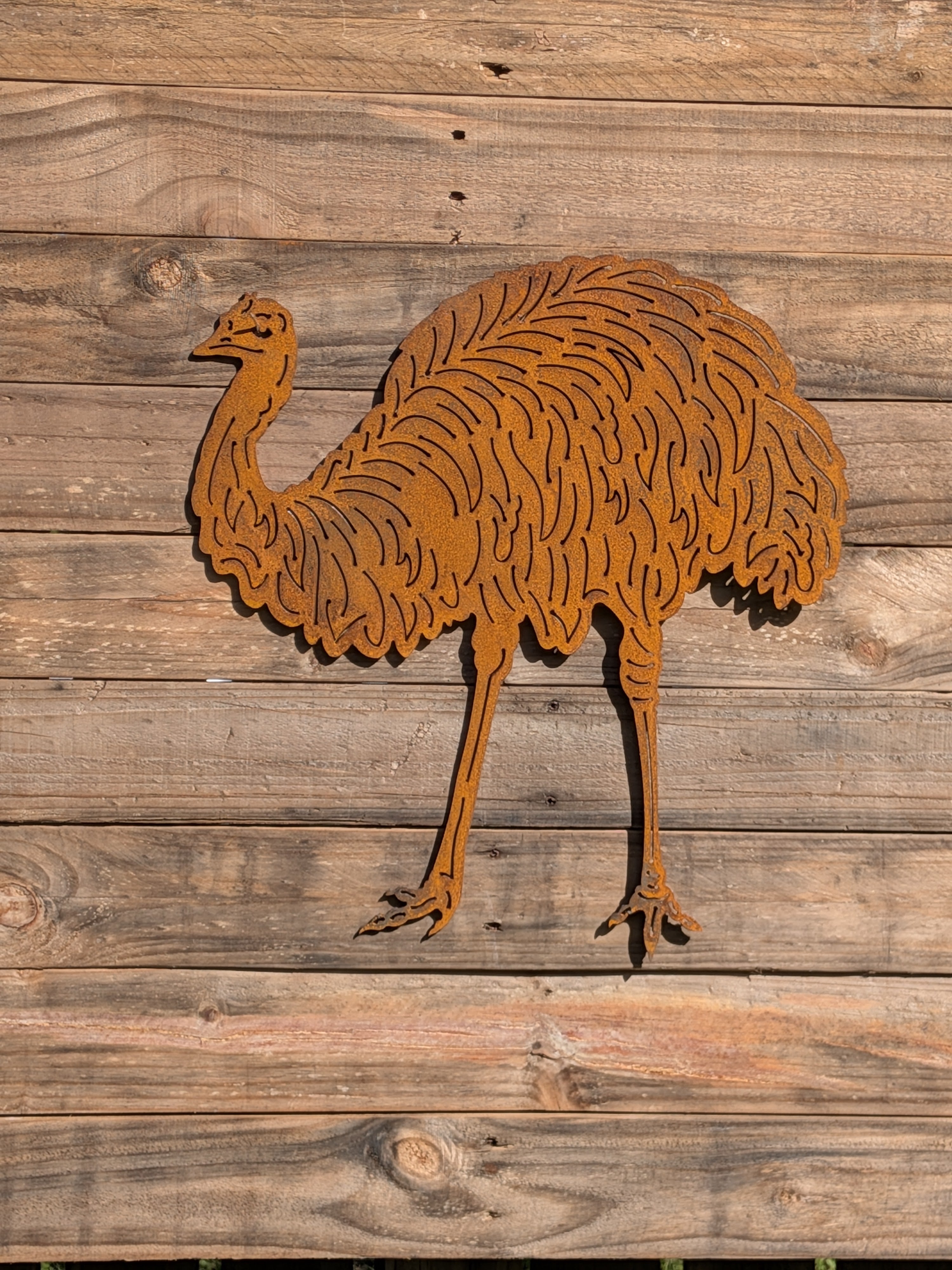 metal garden ornaments birds